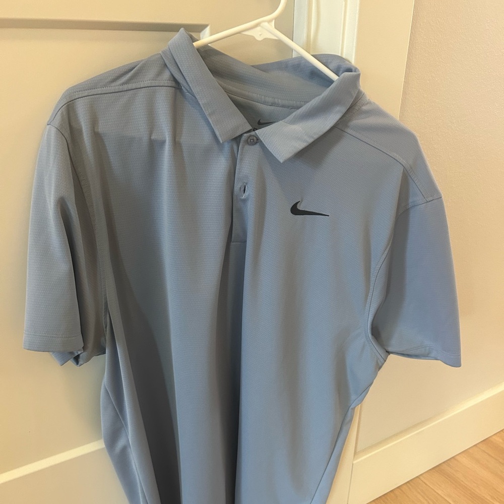 Nike Golf Dri-Fit Polo Light Blue XL